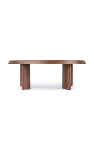 Pebble-Shaped Wooden Coffee Table | NV Gallery Antonio | Oroa.com