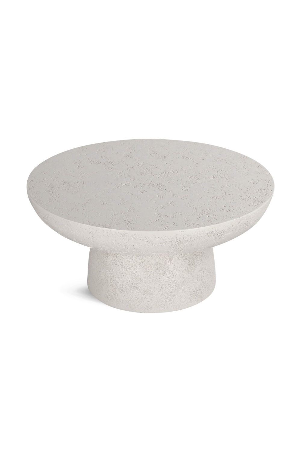 Round Fiberglass Coffee Table | OROA Gallery Esvedra | Oroa.com