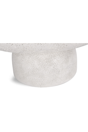 Round Fiberglass Coffee Table | OROA Gallery Esvedra | Oroa.com