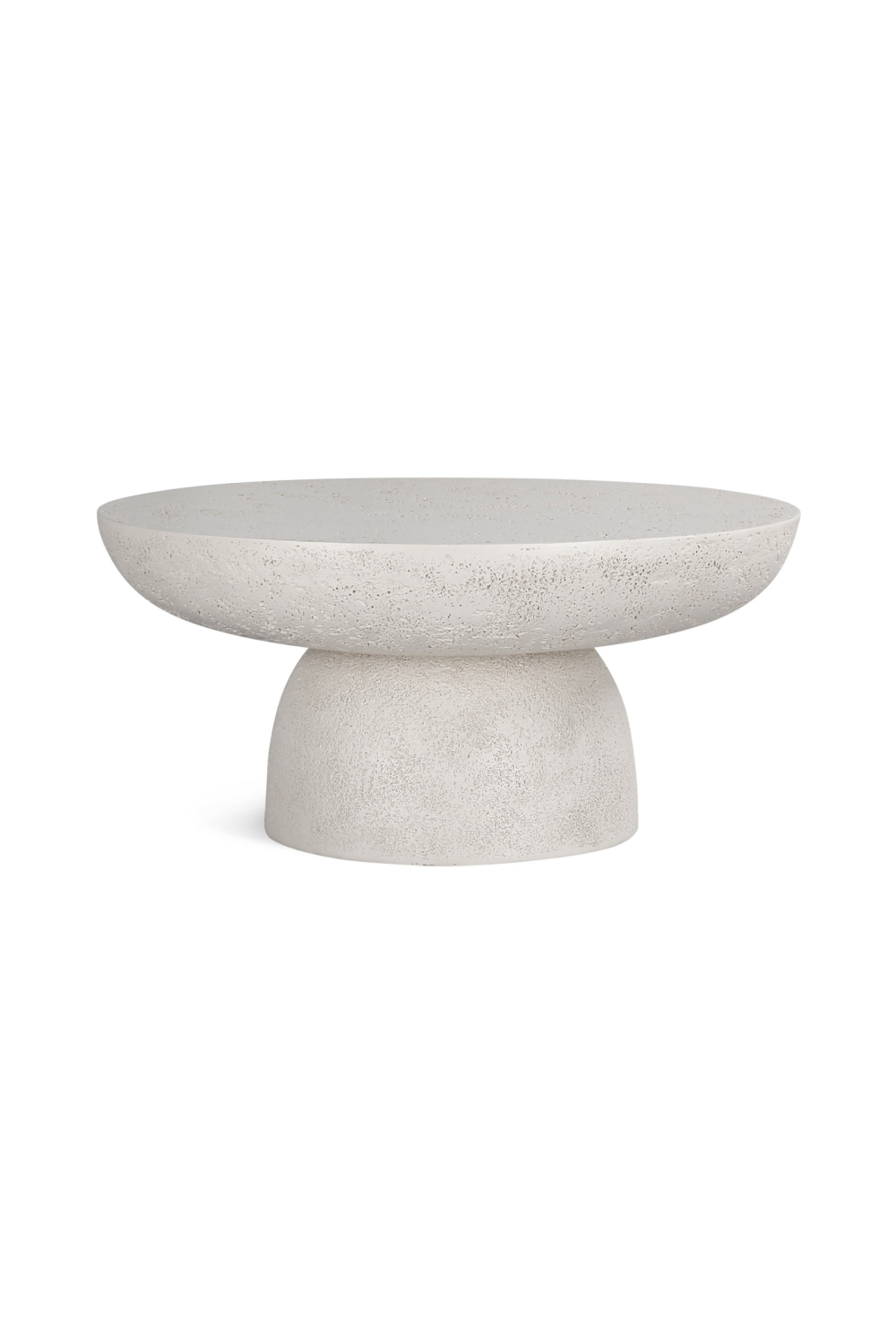 Round Fiberglass Coffee Table | OROA Gallery Esvedra | Oroa.com
