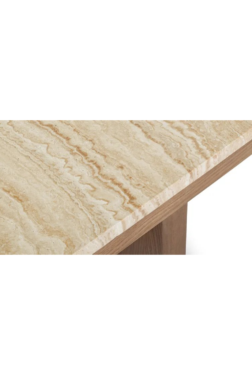 Travertine Asymmetrical Coffee Table | NV Gallery Highland | Oroa.com