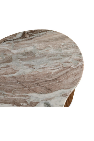 Red Marble Coffee Table | NV Gallery Isleta | Oroa.com