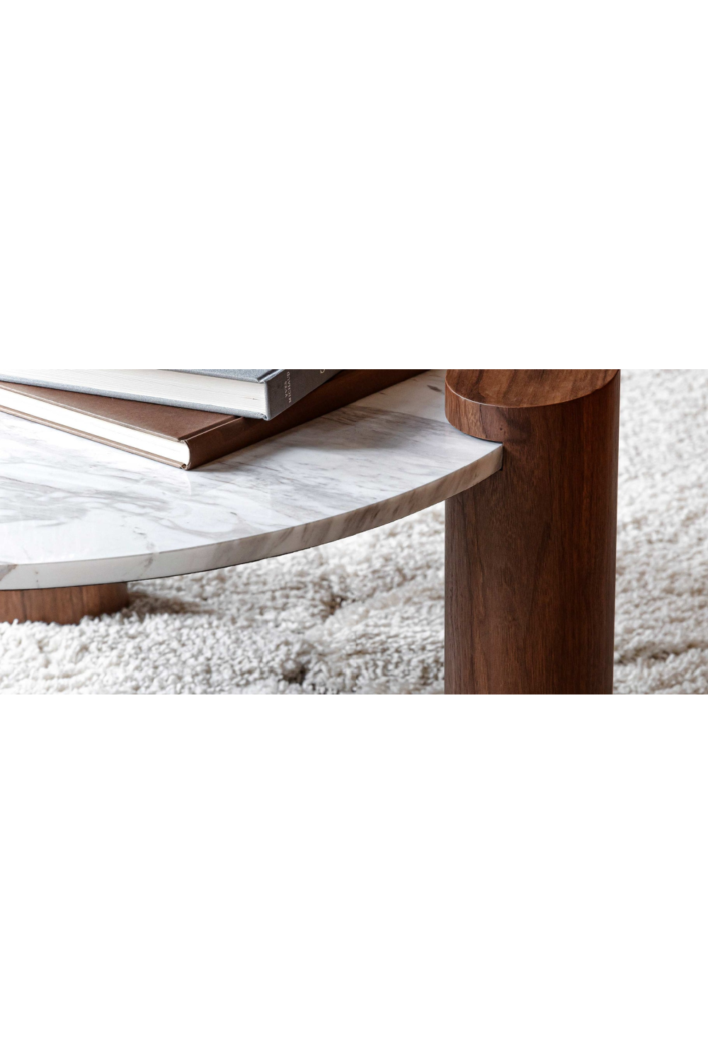 Round Marble Coffee Table | NV Gallery Mies | Oroa.com