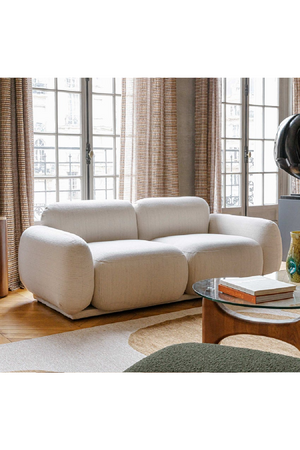 Curved Glass Coffee Table | NV Gallery Orwell | Oroa.com