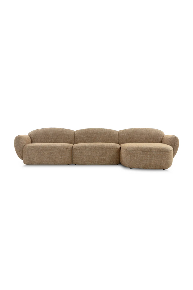 Caramel Brown Corner Sofa | NV Gallery Wonka | Oroa.com
