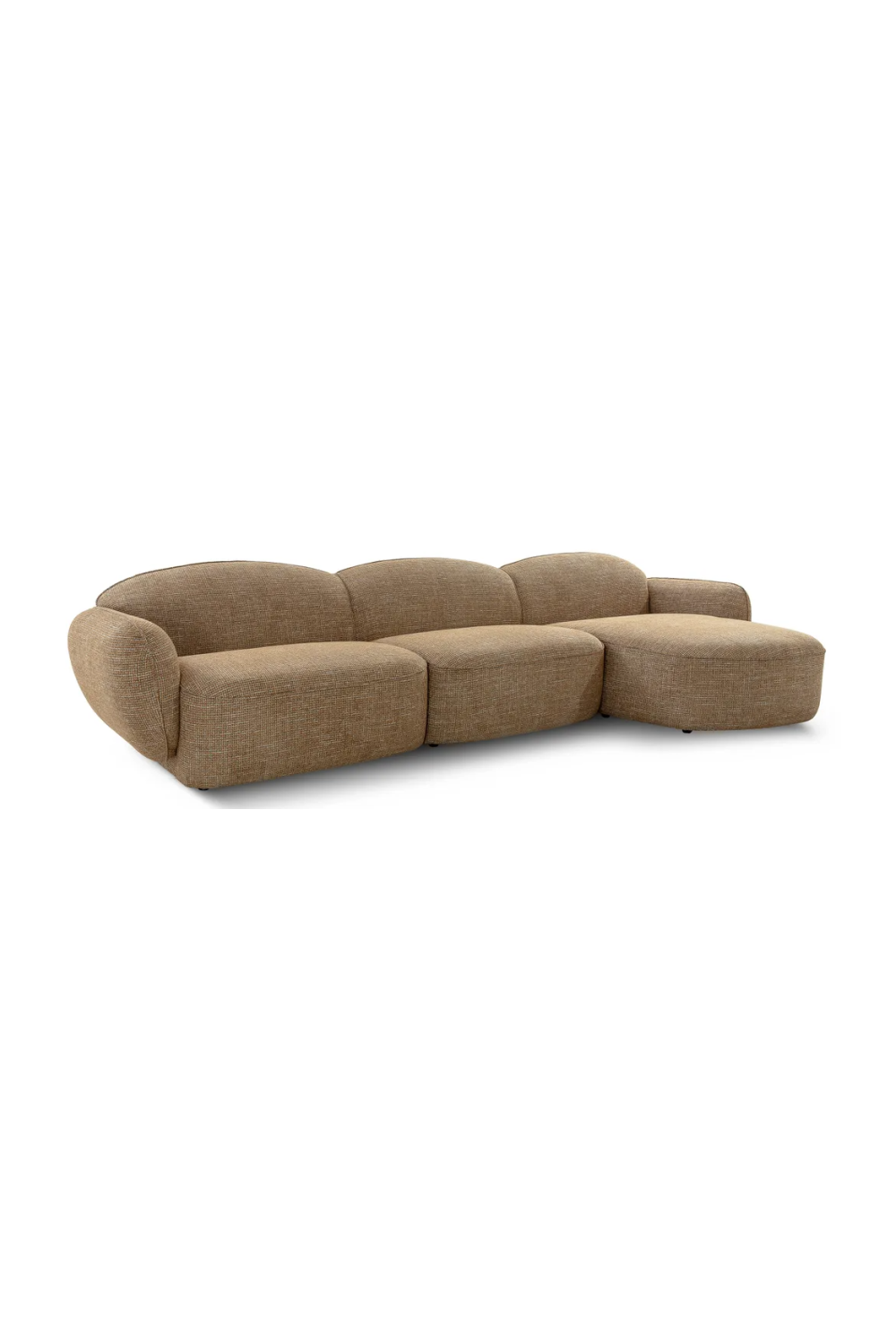 Caramel Brown Corner Sofa | NV Gallery Wonka | Oroa.com