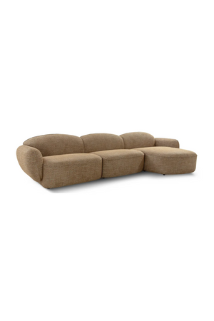 Caramel Brown Corner Sofa | NV Gallery Wonka | Oroa.com