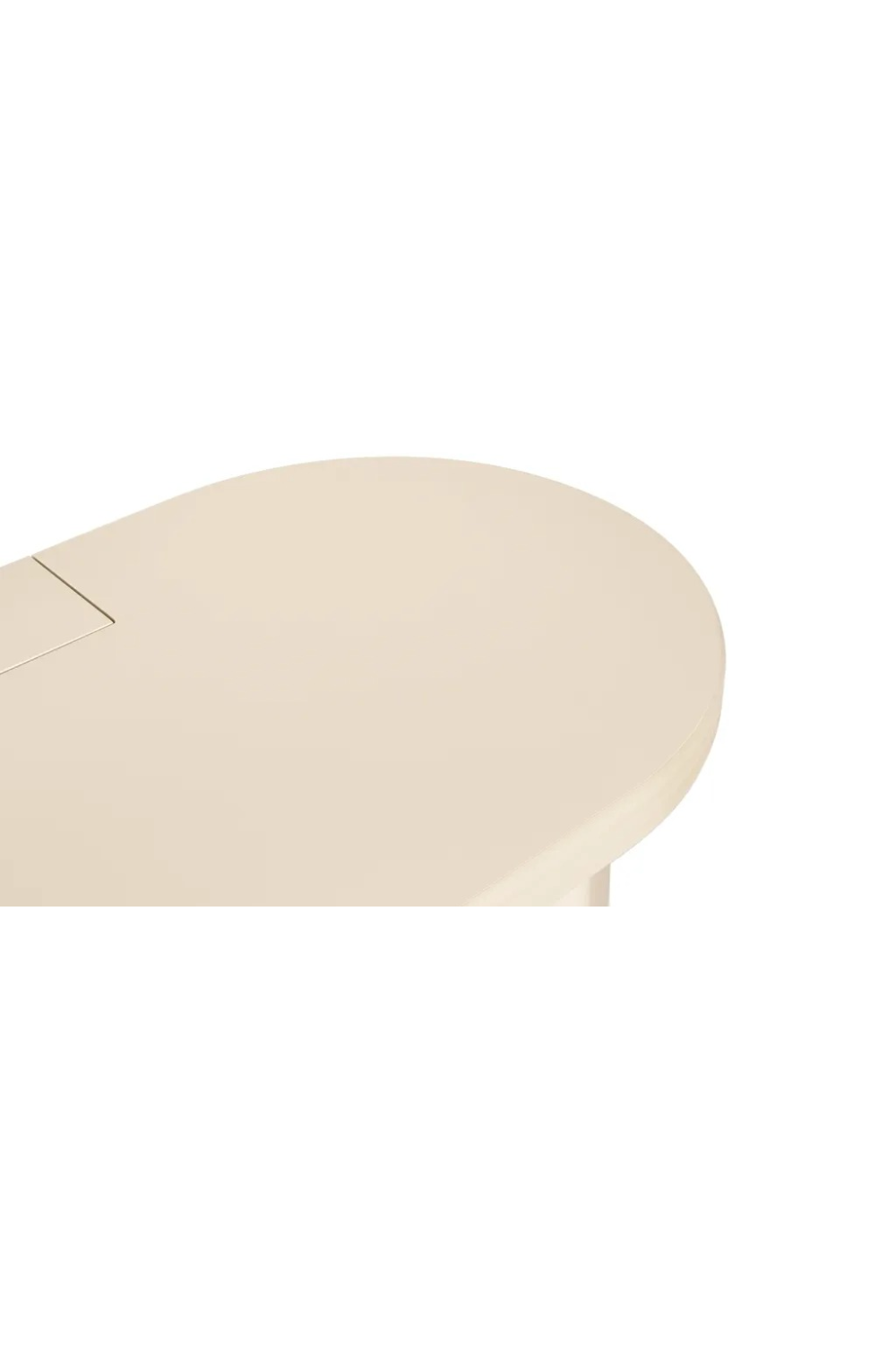 Matte Beige Desk | NV Gallery Mira | Oroa.com