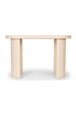 Matte Beige Desk | NV Gallery Mira | Oroa.com