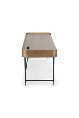 3-Drawer Wooden Desk | NV Gallery Jeffrey | Oroa.com