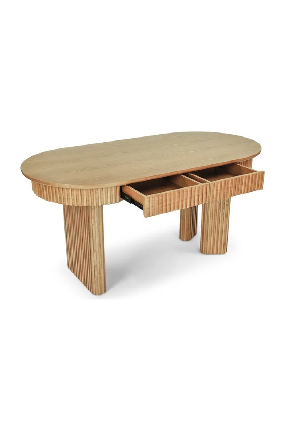 Wooden Oval Desk | NV Gallery Adriano | Oroa.com