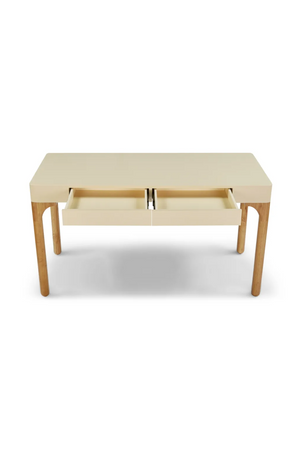Beige 2-Drawer Desk | NV Gallery Teyho | Oroa.com