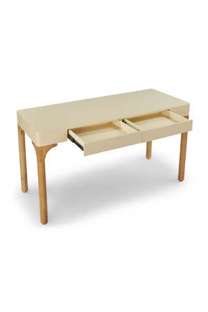 Beige 2-Drawer Desk | NV Gallery Teyho | Oroa.com