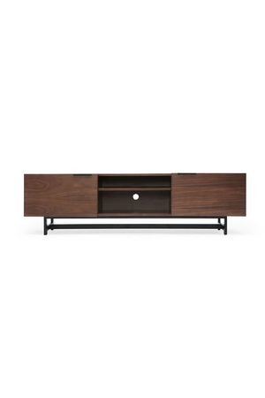 Walnut Minimalist TV Cabinet | NV Gallery Stark | Oroa.com
