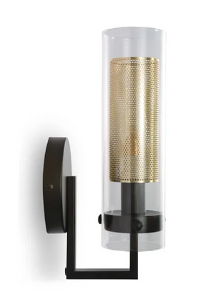 Cylindrical Gold Wall Lamp | NV Gallery Dawson | Oroa.com