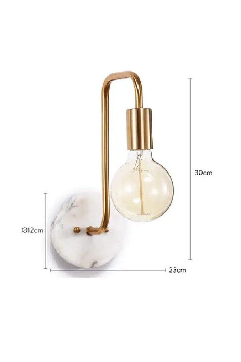 Golden Iron Wall Lamp | NV Gallery Flamingo | Oroa.com