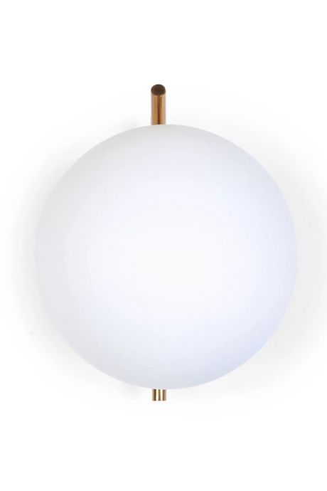 White Sphere Wall Lamp | NV Gallery Opale | Oroa.com