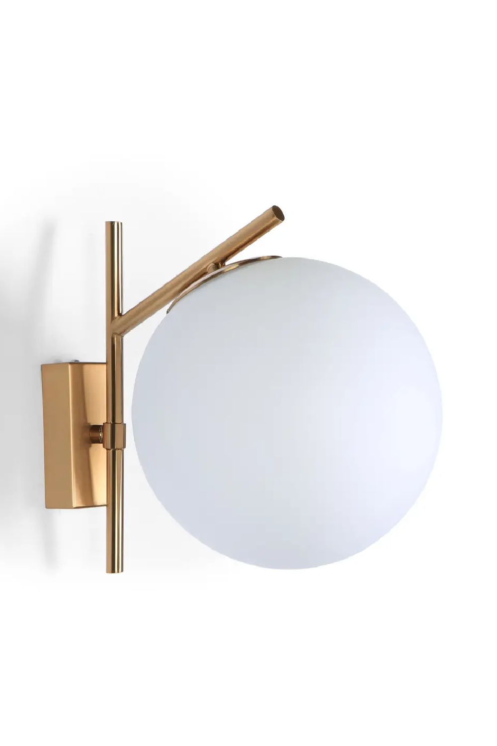White Sphere Wall Lamp | NV Gallery Opale | Oroa.com