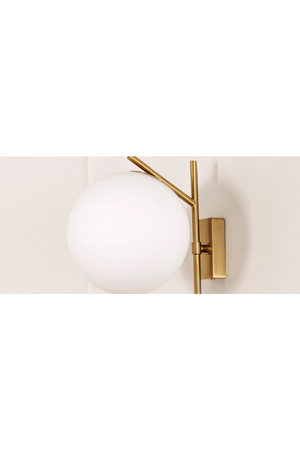White Sphere Wall Lamp | NV Gallery Opale | Oroa.com