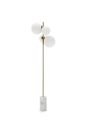 Glass Globes Floor Lamp | NV Gallery Skull | Oroa.com
