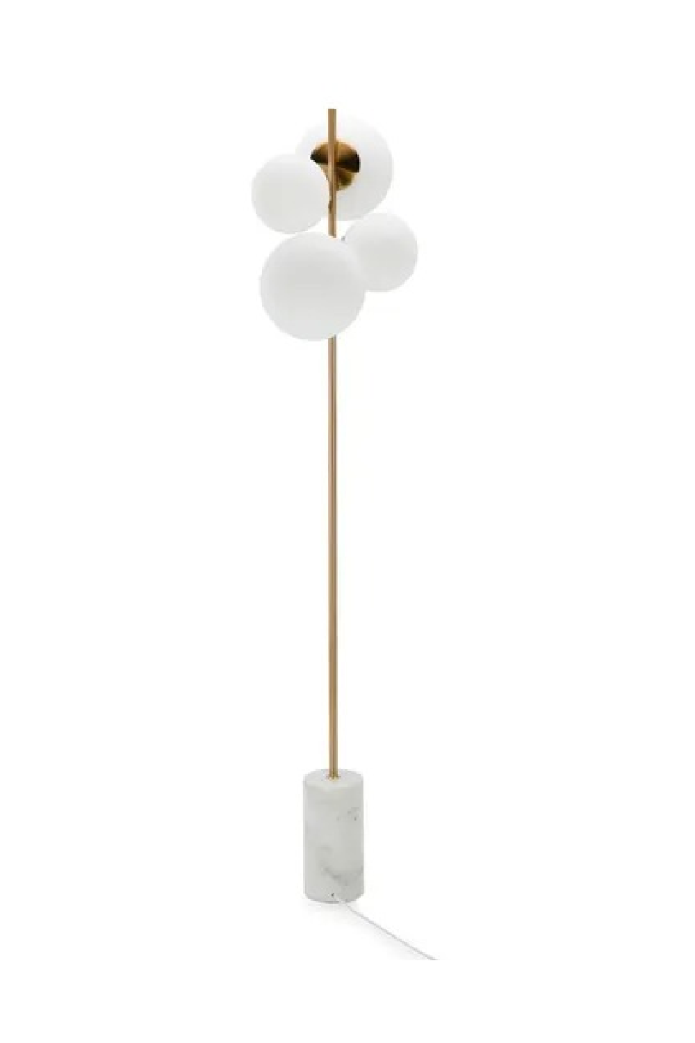 Glass Globes Floor Lamp | NV Gallery Skull | Oroa.com