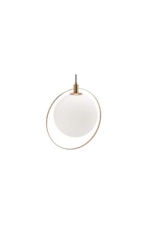 White Glass Sphere Pendant Lamp | NV Gallery Aurora | Oroa.com