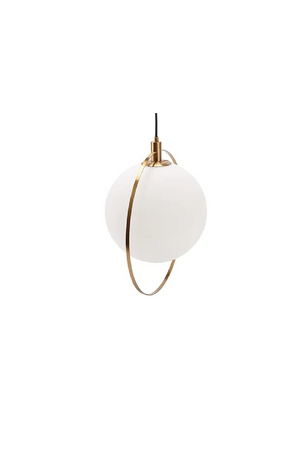 White Glass Sphere Pendant Lamp | NV Gallery Aurora | Oroa.com