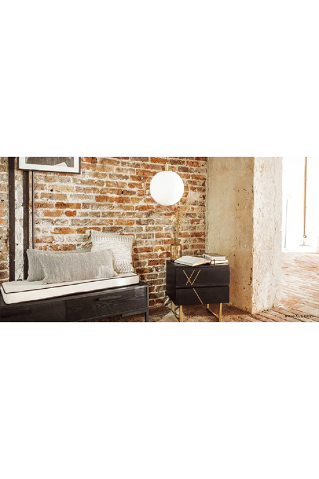 White Glass Sphere Pendant Lamp | NV Gallery Aurora | Oroa.com