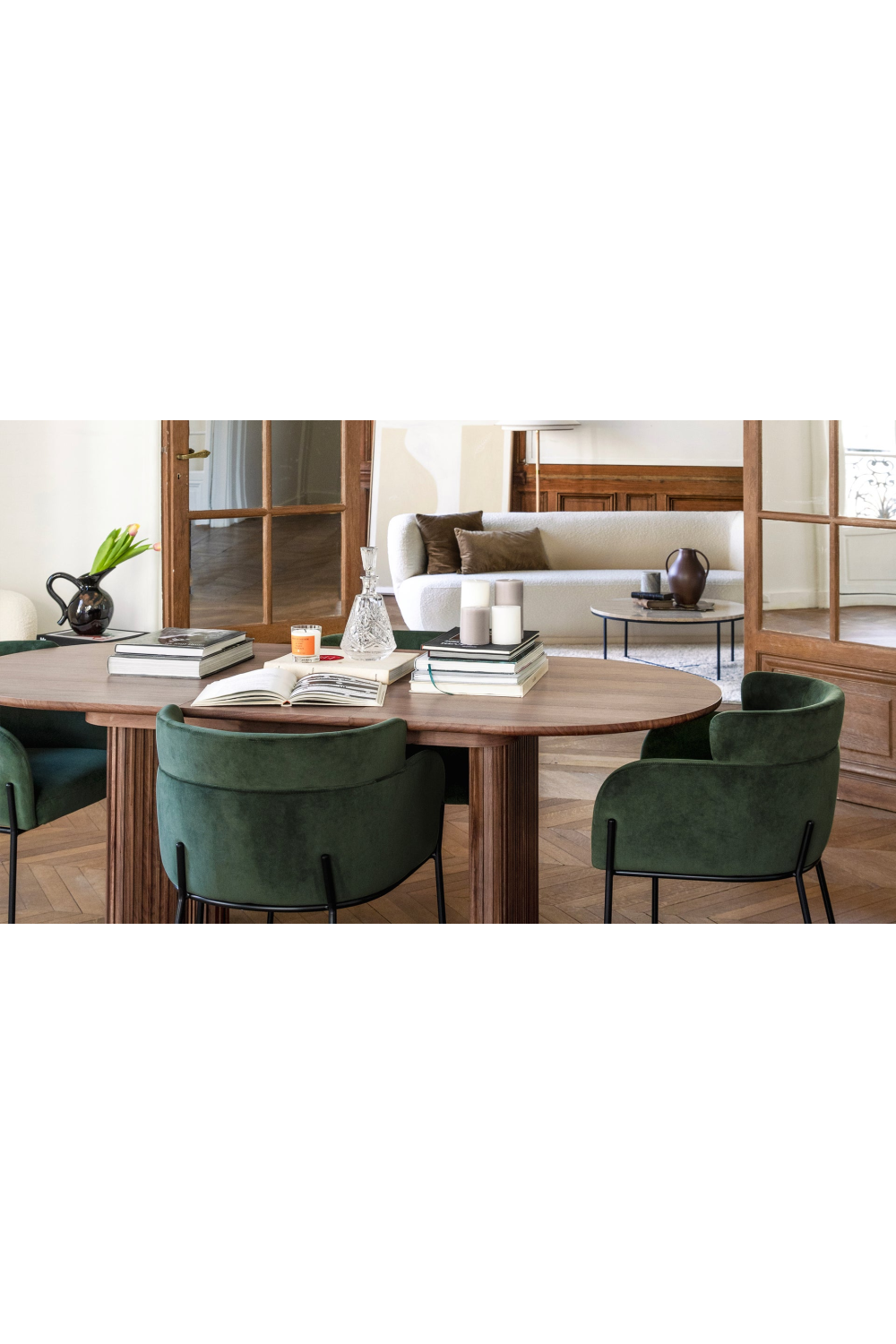 Extendable Wooden Dining Table | NV Gallery Adriano | Oroa.com
