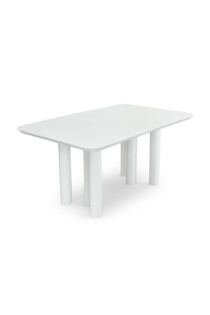White Extendable Dining Table | NV Gallery Amadeo | Oroa.com