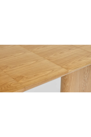 Asymmetrical Wooden Extendable Dining Table | NV Gallery Columbia | Oroa.com