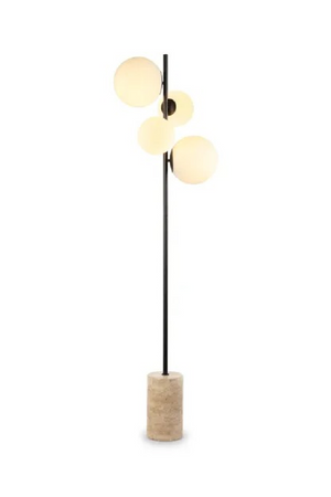 Glass Globes Floor Lamp | NV Gallery Skull | Oroa.com