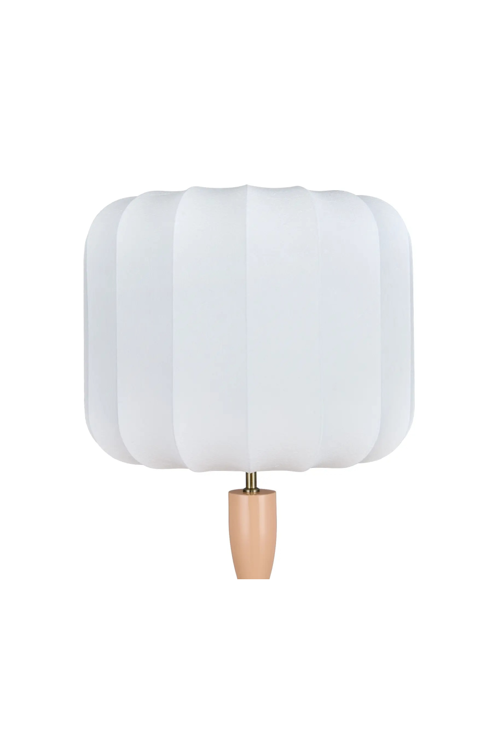 White Fluted Shade Floor Lamp | NV Gallery Hanaki | Oroa.com
