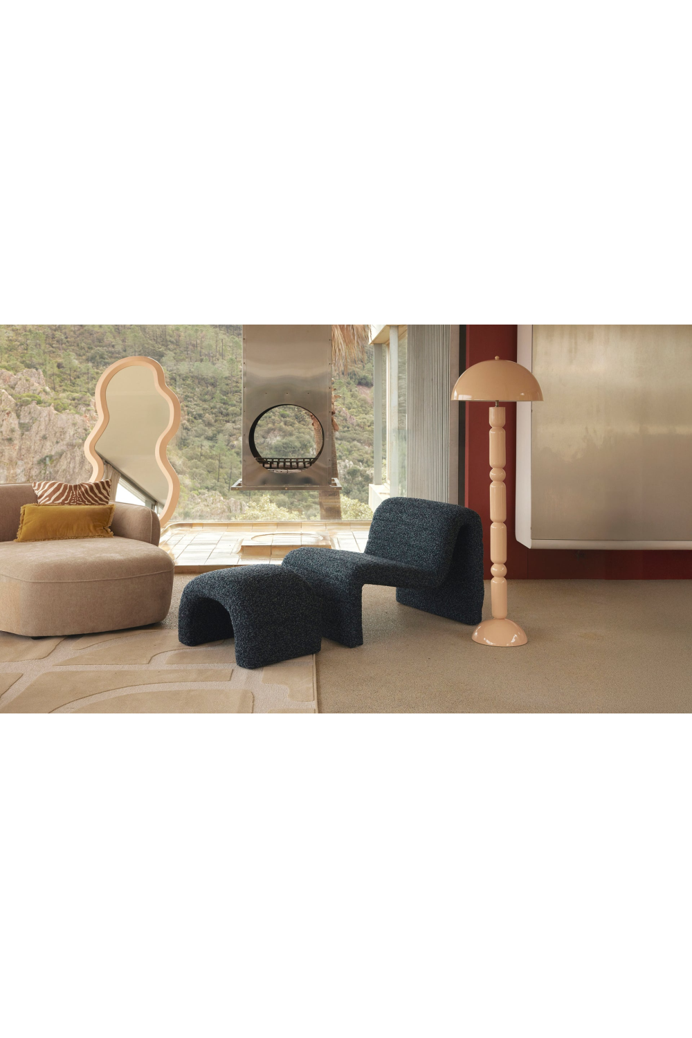 Glossy Dome Floor Lamp | NV Gallery Montana
