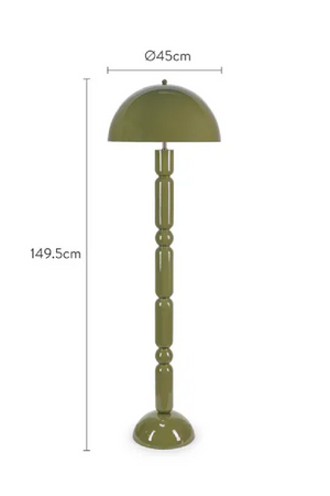 Glossy Dome Floor Lamp | NV Gallery Montana