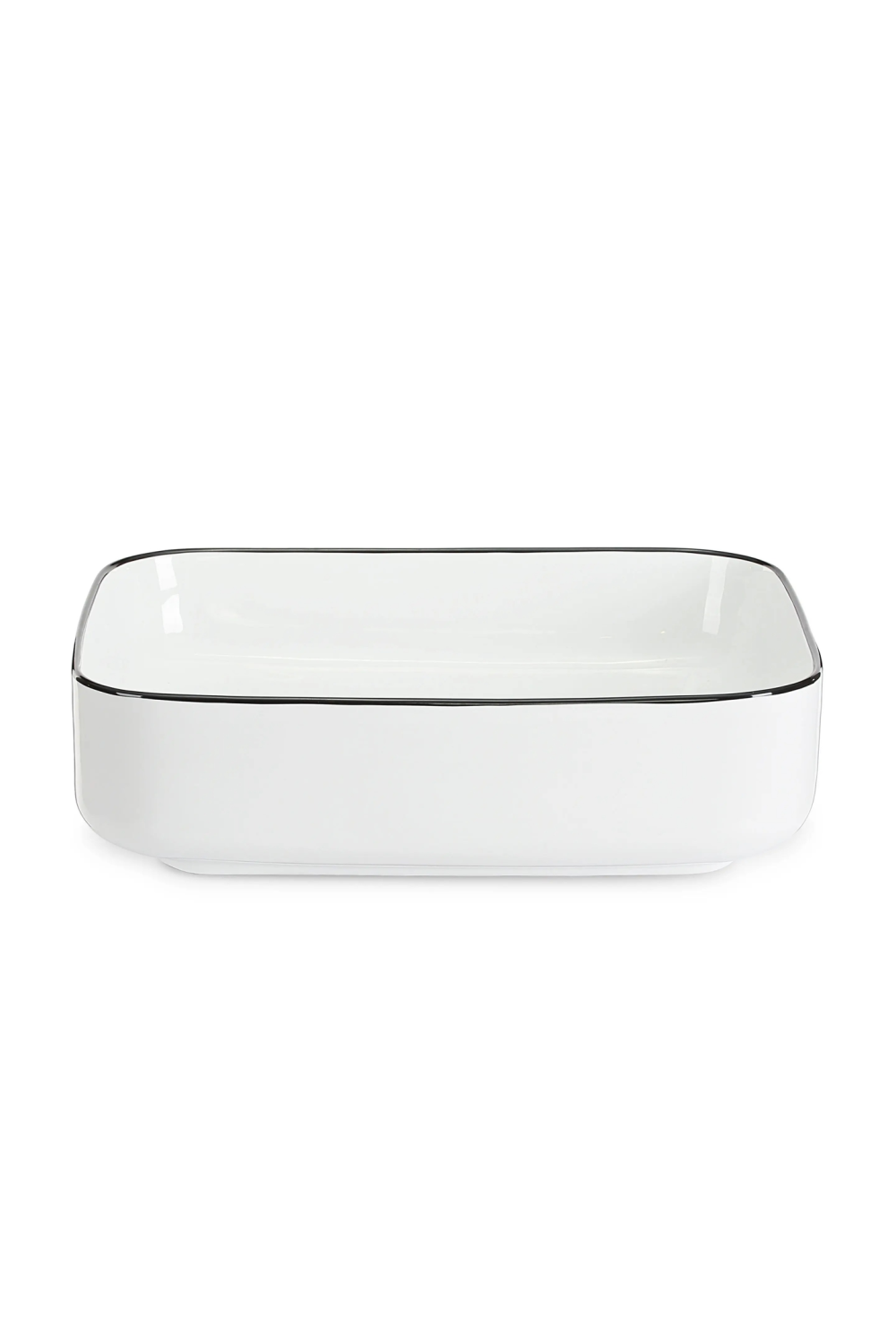 White Glazed Rectangular Sink S | NV Gallery Amsterdam | Oroa.com