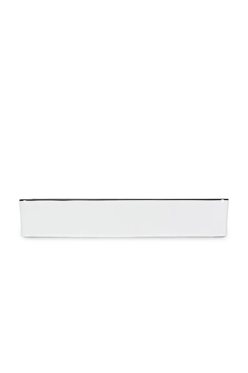 White Glazed Rectangular Sink | NV Gallery Amsterdam | Oroa.com