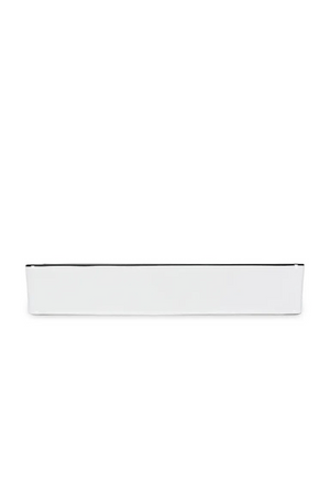 White Glazed Rectangular Sink | NV Gallery Amsterdam | Oroa.com
