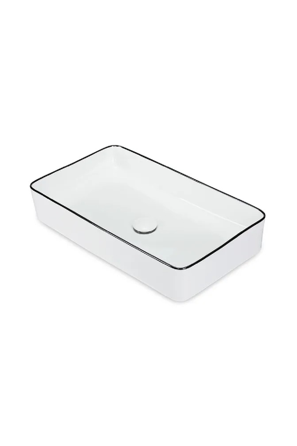 White Glazed Rectangular Sink | NV Gallery Amsterdam | Oroa.com