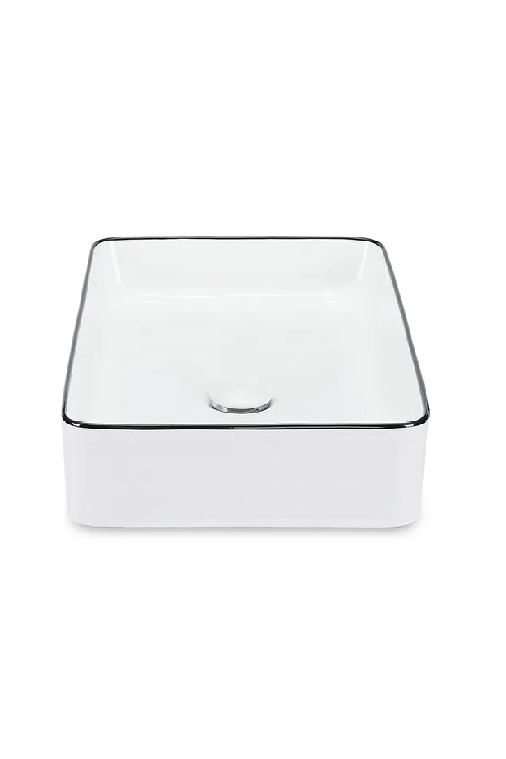 White Glazed Rectangular Sink | NV Gallery Amsterdam | Oroa.com