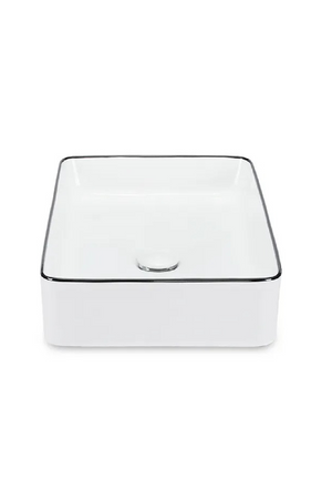 White Glazed Rectangular Sink | NV Gallery Amsterdam | Oroa.com