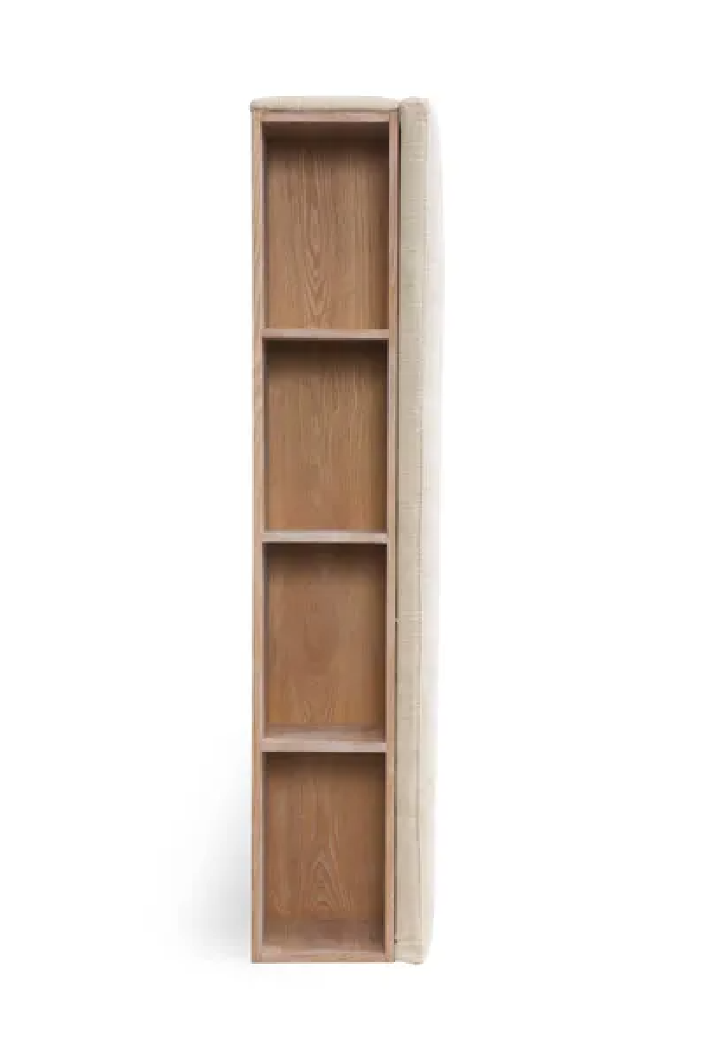 Cream King Headboard with Storage | NV Gallery Infinity | Oroa.com