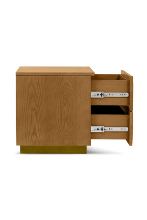 2-Drawer Wooden Bedside Table | NV Gallery Stamford | Oroa.com