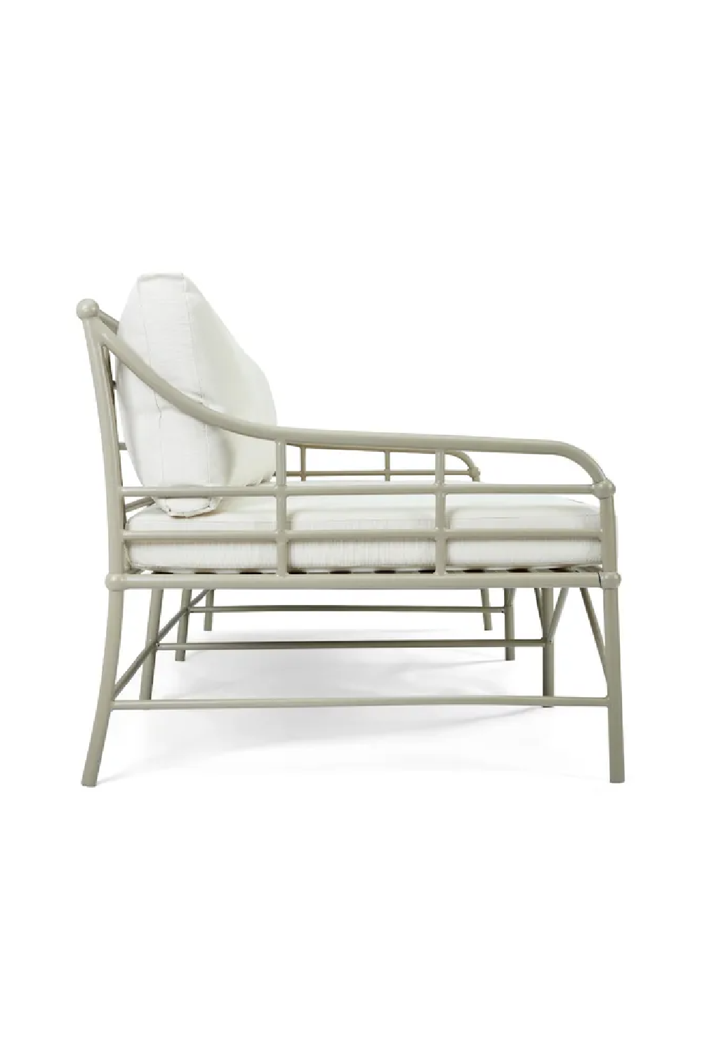 White Outdoor 3-Seater Sofa | NV Gallery Amalfi | Oroa.com