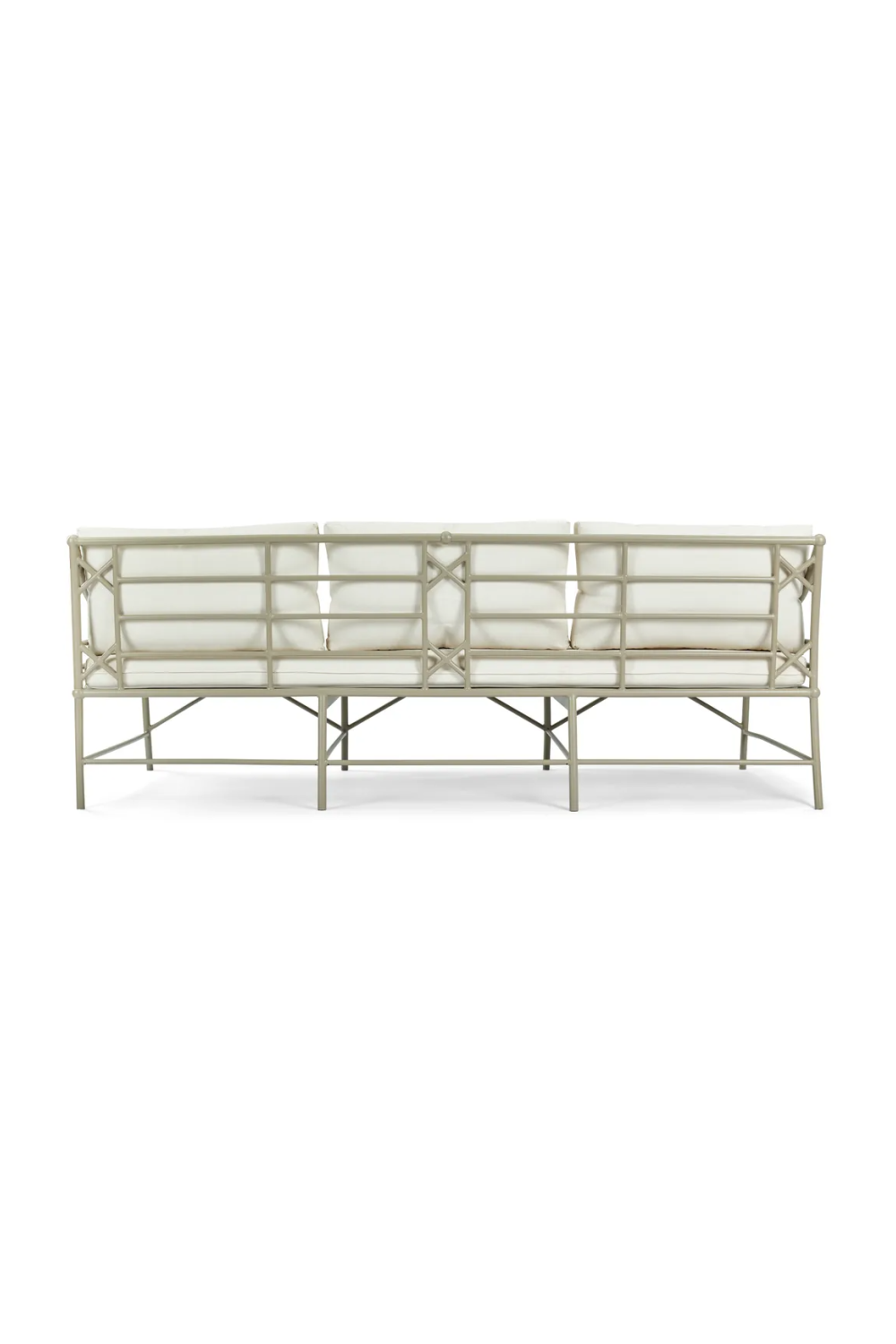 White Outdoor 3-Seater Sofa | NV Gallery Amalfi | Oroa.com