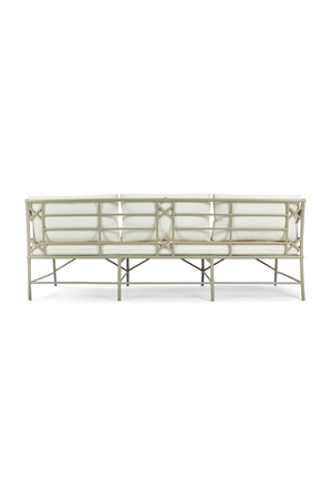 White Outdoor 3-Seater Sofa | NV Gallery Amalfi | Oroa.com