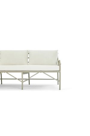 White Outdoor 3-Seater Sofa | NV Gallery Amalfi | Oroa.com