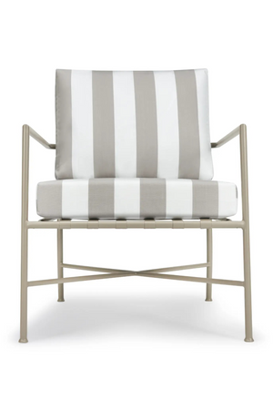 Stripes Outdoor Lounge Chair | NV Gallery Bel Air