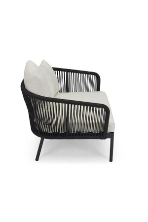 Black Rope Outdoor Armchair | NV Gallery Santa Monica | Oroa.com