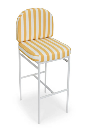 Yellow Stripes Bar Stool | NV Gallery Lampedusa | Oroa.com